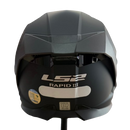 Capacete LS2 RAPID III MONOCOLOR MATT BLACK