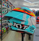 CAPACETE KYT TT REVO LEOPARD SPANIARD