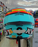 CAPACETE KYT TT REVO LEOPARD SPANIARD