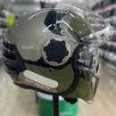 Capacete GP TECH ZOOM REVOLT ARMY VERDE