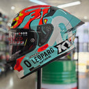 Capacete KYT TT REVO LEOPARD ARAGON