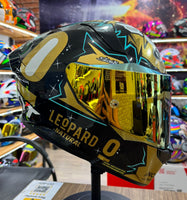 CAPACETE KYT R2R MASIA WORD CHAMP 2023 GOLD