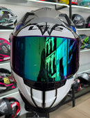 Capacete LS2 FF358  ALEX BARROS SILVER