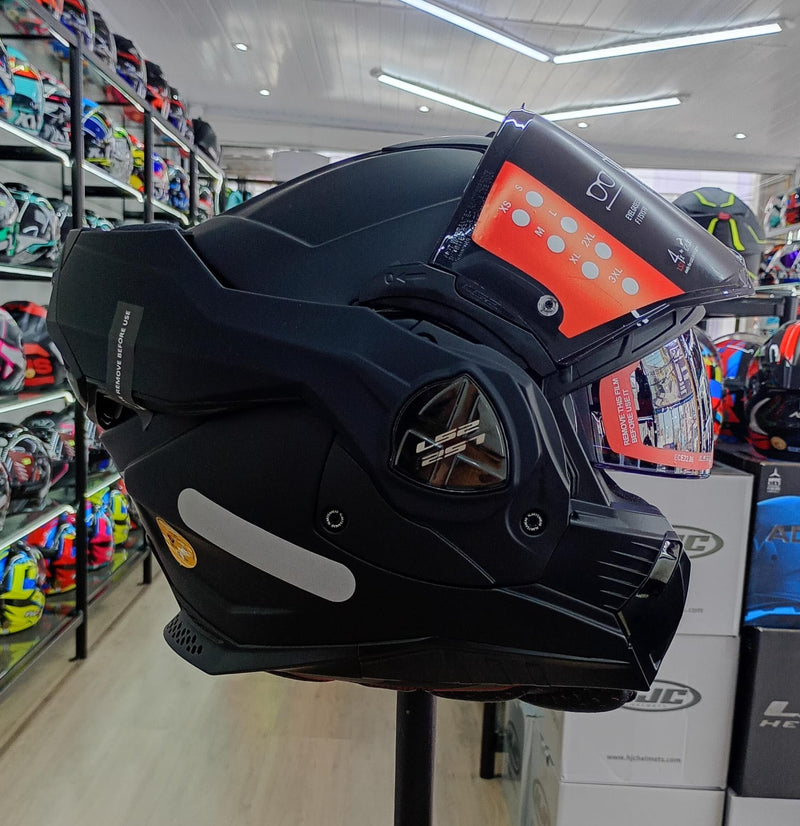 Capacete LS2 FF906 MONOCOLOR MATTE BLACK