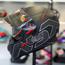 Capacete ASX EAGLE SV LINES CINZA FOSCO CHUMBO
