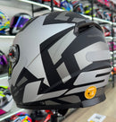 CAPACETE LS2 FF358 STARWAR MATTE BLACK SILVER