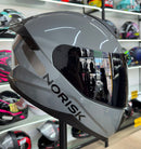 Capacete Norisk RAZOR SOLID EDITION NARDO GREY Visei. + Aero