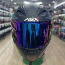 Capacete ASX CITY START PRETO FOSCO CINZA