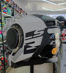 CAPACETE LS2 SCOPE FF902 ARCH WHT TITANIUM ARTICULULADO