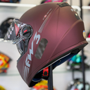 Capacete FW3 GTX LIMITED VERMELHO BORDO FOSCO