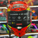 Capacete LS2 FF805 Thunder C GP Fire Red Black Premium