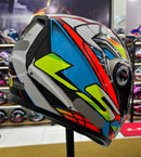 Capacete LS2 FF358 Xdron Neon Orange