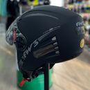 Capacete FW3 X OPEN UP LIMITED PRETO FOSCO