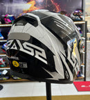 Capacete LS2 FF358 Draze Black White