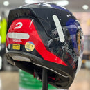 CAPACETE RACE TECH SIGNAL ACTIVE BLU/ WHT/RED