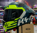 Capacete KYT TT COURSE FUSELAGE YELLOW