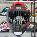 Capacete ORIGINE DINAMO FIGHTER FLUO RED BLACK MATT