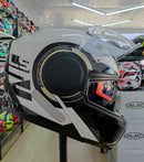 CAPACETE LS2 SCOPE FF902 ARCH WHT TITANIUM ARTICULULADO