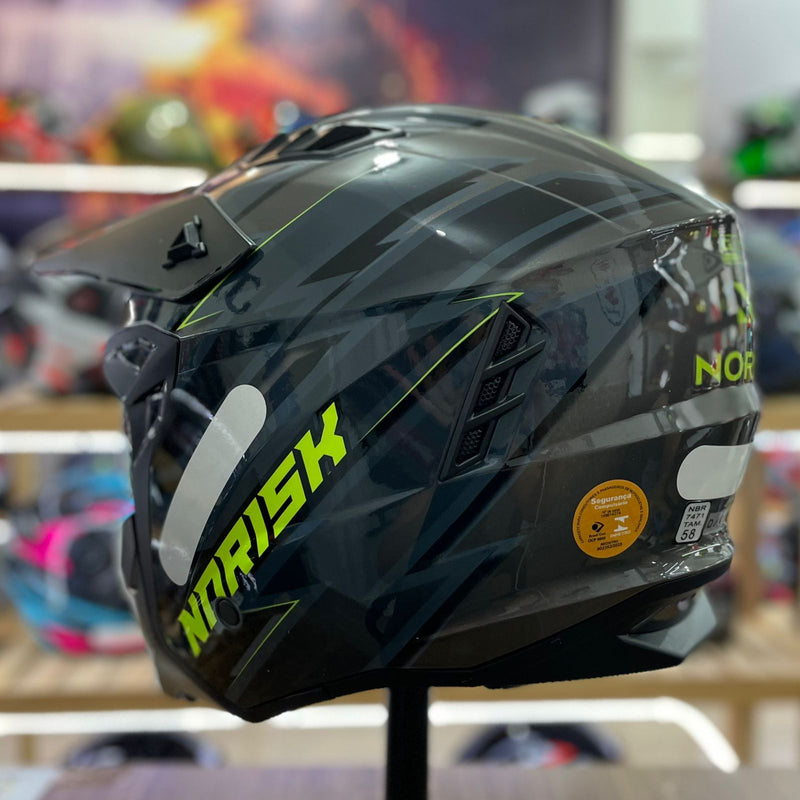 Capacete Norisk Darth 2 Storm Tit/Grey