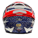 Capacete KYT TT COURSE VINALES BALANCE ORANGE/BLUE