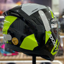 Capacete AXXIS SEGMENT LEDERS C13 FLUOR YELLOW