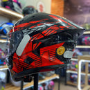 Capacete KYT  TT REVO COBUSTION RED