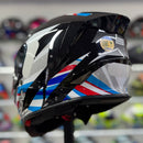 Capacete ORIGINE DINAMO FOOLISH WHITE BLACK GLOSS