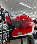 CAPACETE HJC I90 WASCO VERMELHO PRETO E BRANCO