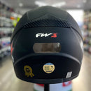 Capacete FW3 GTX CONFORT PRETO FOSCO