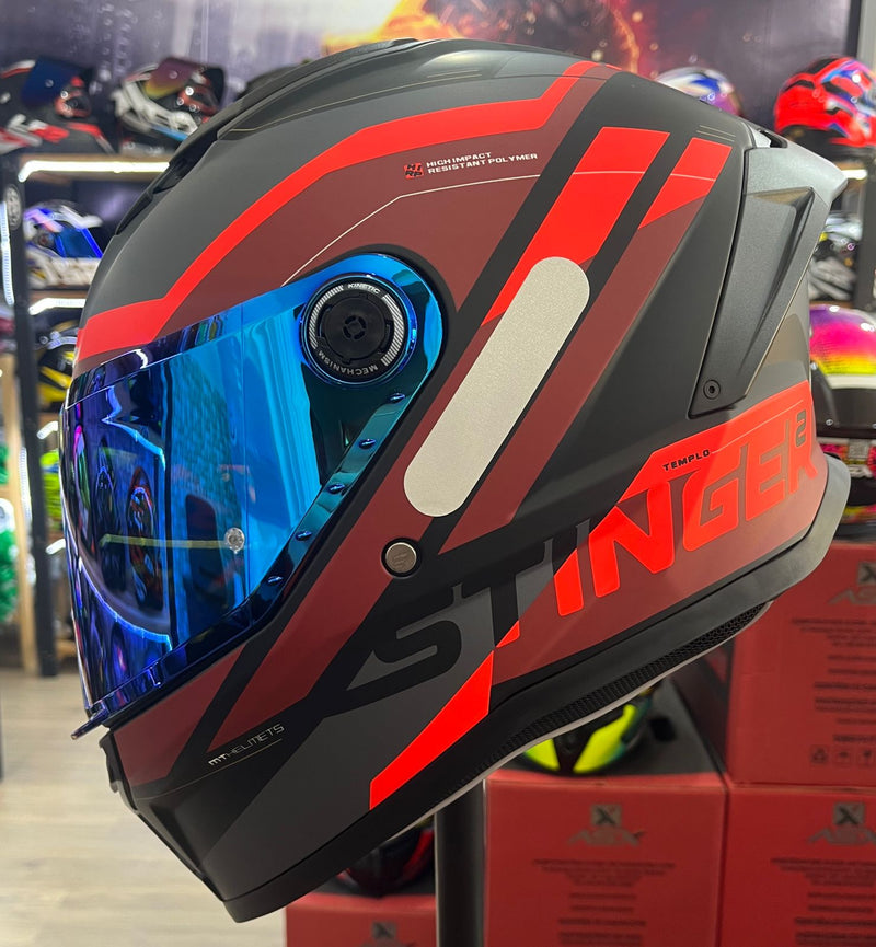 Capacete MT Stinger 2 Templo B5, MATE