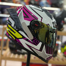 CAPACETE LS2 FF358, PRO ESTELLAR BLK/PINK/PURPLE