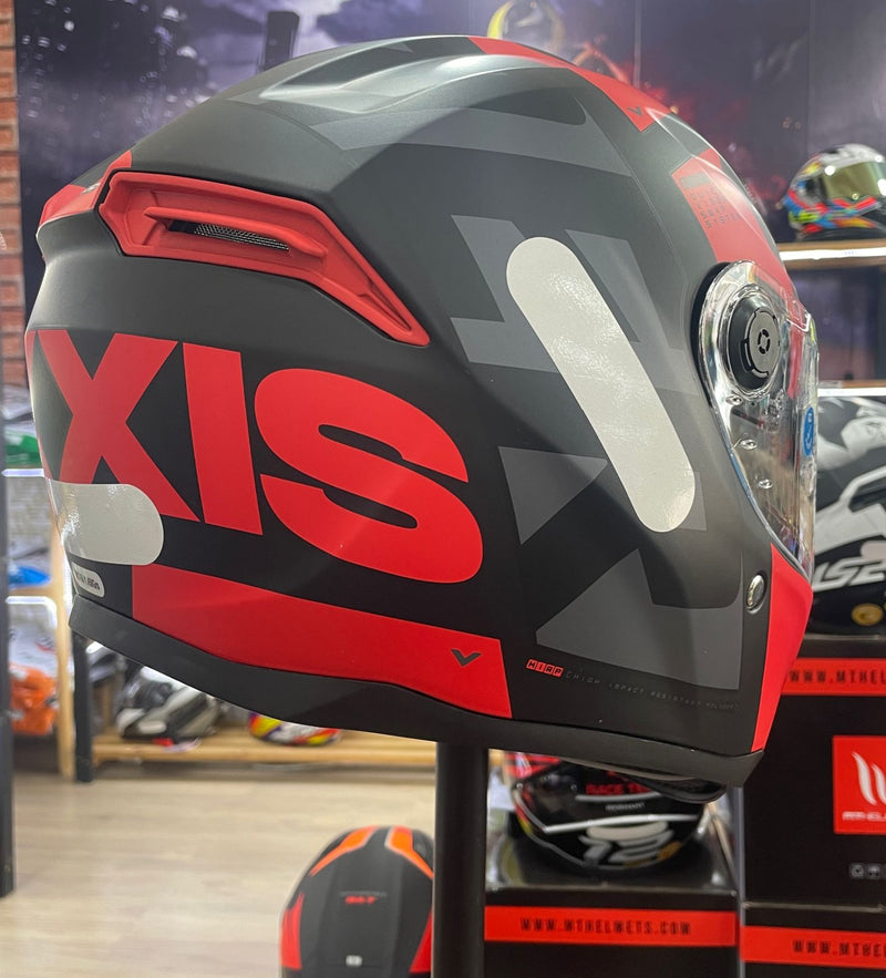 Capacete Axxis HUMMER B AIR F5 RED MATE