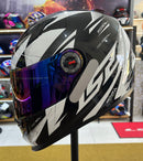 Capacete LS2 FF358 Draze Black White