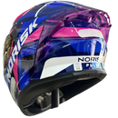 Capacete NORISK FLOW PULSE BKL/BLU/PNK