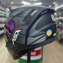 Capacete ASX CITY START PRETO FOSCO CINZA