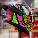 CAPACETE TEXX, SPIHE MAASAI,  VERDE ROSA