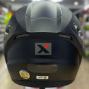 Capacete ASX CITY SV SOLID PRETO FOSCO