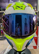 CAPACETE NORISK ROBOT WHT YELLOW