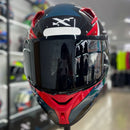 CAPACETE NORISK FLOW PULSE BLUE/RED