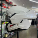 Capacete HJC I100 180 SOLIDO BRANCO PEROLA