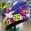 Capacete RACE TECH HIT SPEEDBEE PURPLE