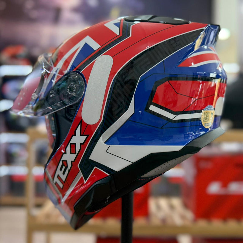 Capacete TEXX KAIMAN FLAG UK