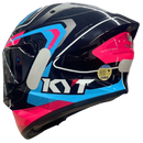 CAPACETE KYT TT COURSE OVERTCH BLACK PINK