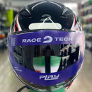 Capacete RACE TECH PLAY FUZZY BLACK/RED
