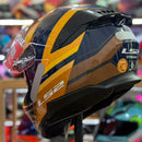 CAPACETE LS2 FF808 STREAM II VINTAGE BLUE/ORANGE