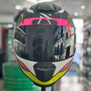 Capacete NORISK RAZOR SPEEDMAX MATTE BLACK YLW/PINK