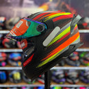 Capacete MT BRAKER SV PAINT C4 FLUOR
