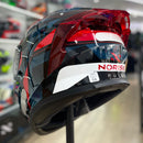 CAPACETE NORISK FLOW PULSE BLUE/RED