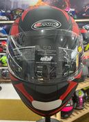 Capacete EBF NEW SPARK FLASH Vermelho Fosco