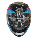Capacete SPARK OROC Azul e Rosa
